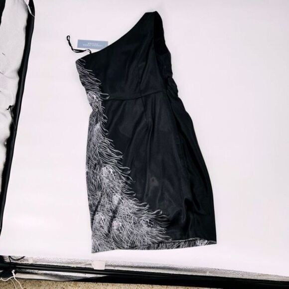 London times one shoulder cocktail evening dress  size 2P - Picture 9 of 16